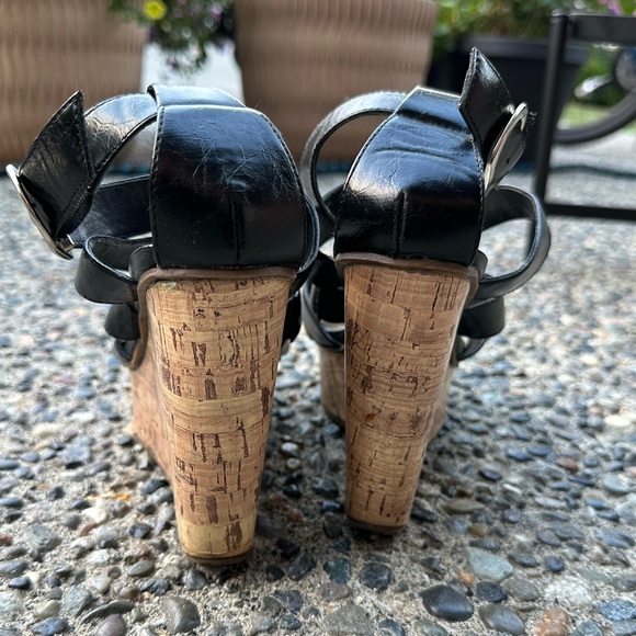 Army & Navy wedges, size 7, black - Picture 2 of 4